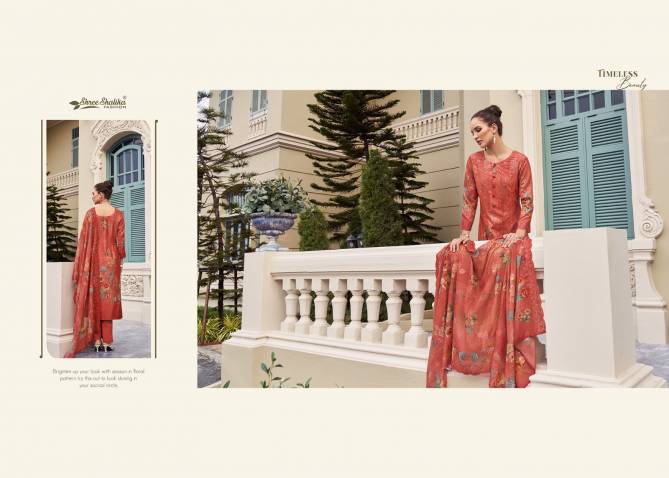 Shree Shalika Vol 105 Embroidery Printed Cotton Salwar Suits Wholesale Online
